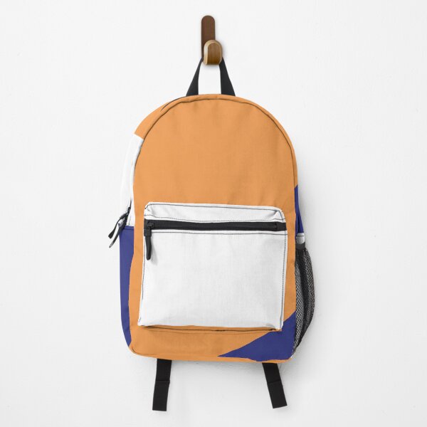 Item preview, Elegant orange, blue & white abstract design designed and sold by NaughtyCat.
