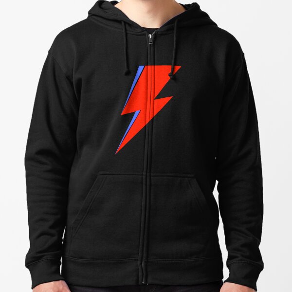 Bowie Ziggy Zipped Hoodie