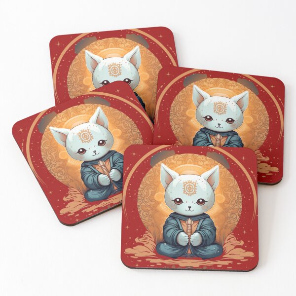 Item preview, cute meditation cat T-Shirt designed and sold by Beyond The Veil.