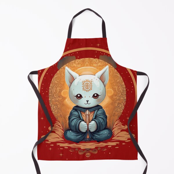 Item preview, cute meditation cat T-Shirt designed and sold by Beyond The Veil.