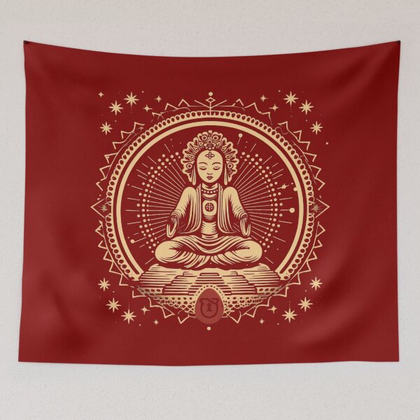 Item preview, Meditation deity T-Shirt designed and sold by Beyond The Veil.