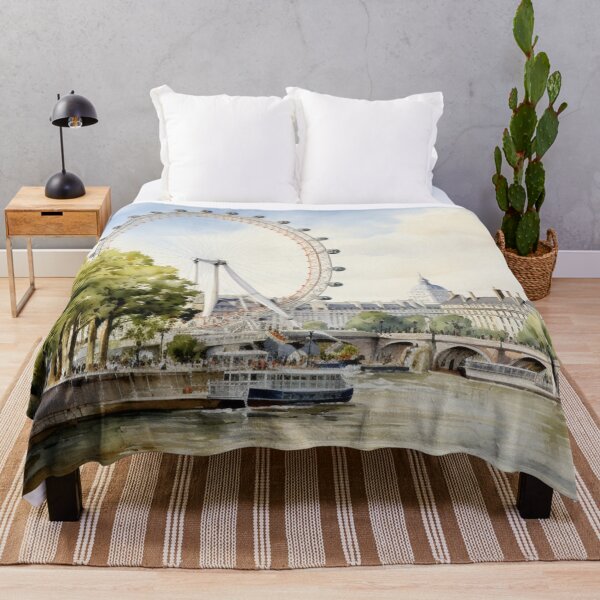 Item preview, A Watercolor Design of the London Eye - London - UK designed and sold by Sketch-Shack.