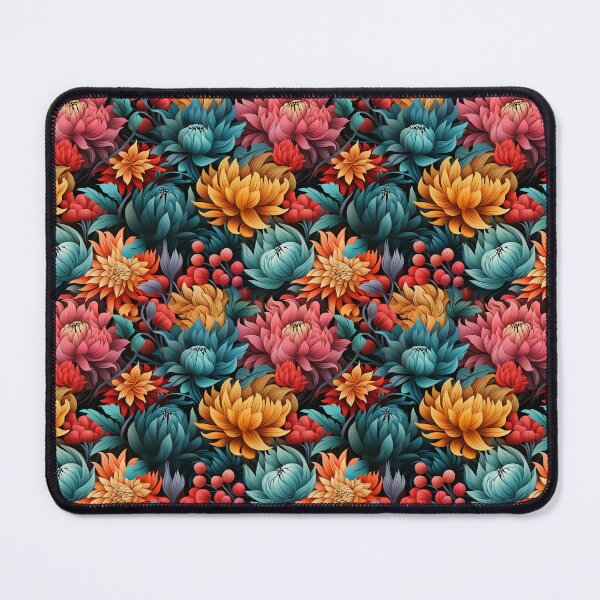 Item preview, Colorful flower patterns designed and sold by Digital Dreamtales.