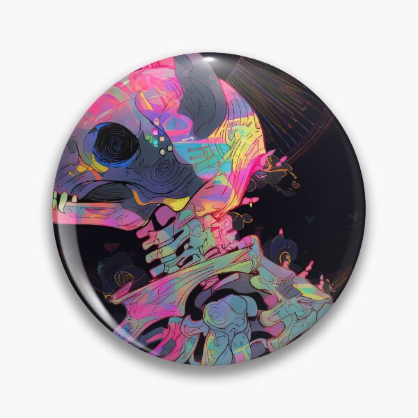 Item preview, X-ray Cat - Neon Bones designed and sold by Splatter-arts.