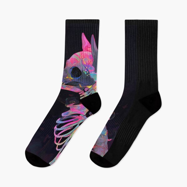 Item preview, X-ray Cat - Neon Bones designed and sold by Splatter-arts.