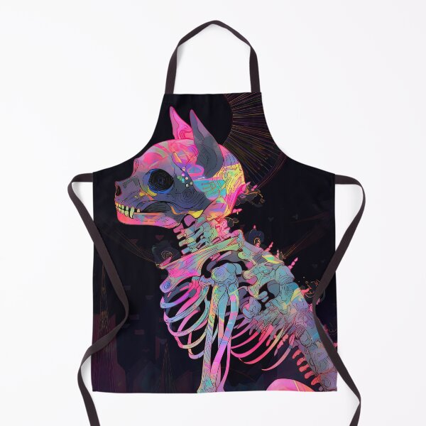 Item preview, X-ray Cat - Neon Bones designed and sold by Splatter-arts.