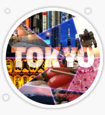 Cool Tokyo Touristic Attractions Japan Sticker