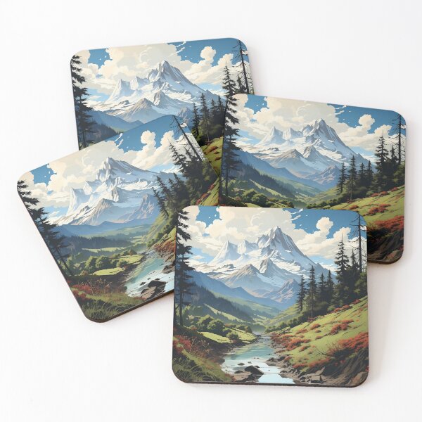 Item preview, Idyllic Mountain designed and sold by FTS-Studio.