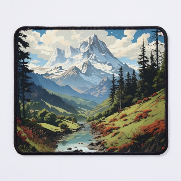 Item preview, Idyllic Mountain designed and sold by FTS-Studio.