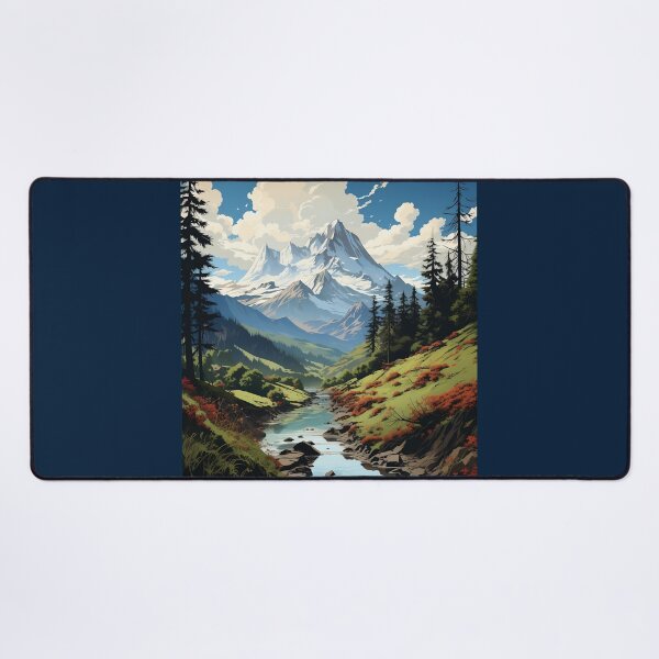 Item preview, Idyllic Mountain designed and sold by FTS-Studio.