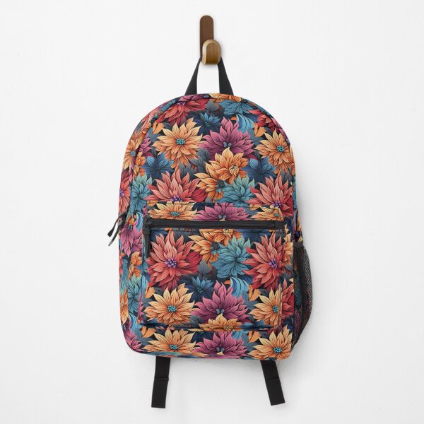 Item preview, Colorful flower patterns designed and sold by Digital Dreamtales.