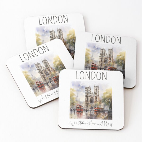 Item preview, A Watercolor Design of the Westminster Abbey - London - UK designed and sold by Sketch-Shack.