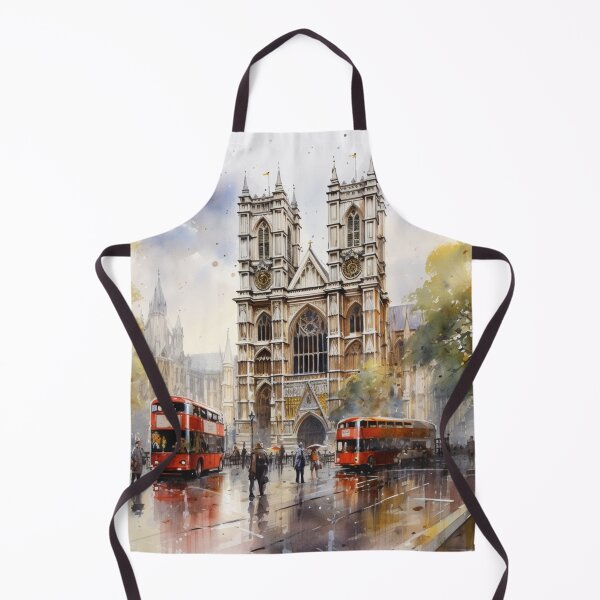 Item preview, A Watercolor Design of the Westminster Abbey - London - UK designed and sold by Sketch-Shack.