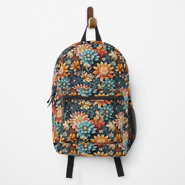 Item preview, Colorful flower patterns designed and sold by Digital Dreamtales.