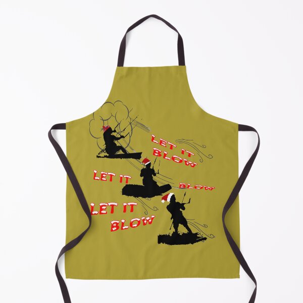 Item preview, Festive Christmas Seasonal Holiday Kitesurfing 5 designed and sold by taiche.
