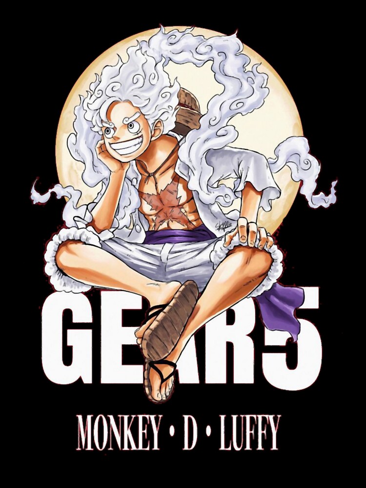 Luffy Gear 5 One Piece T-shirt para crianças, roupas para meninos e  meninas, roupas infantis, camisetas anime, tops de desenhos animados