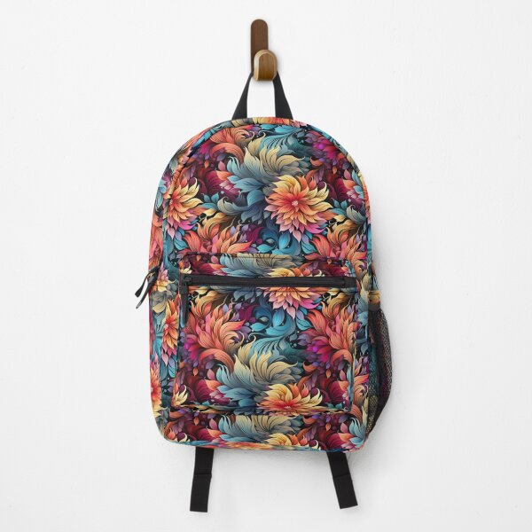 Item preview, Colorful flower patterns designed and sold by Digital Dreamtales.