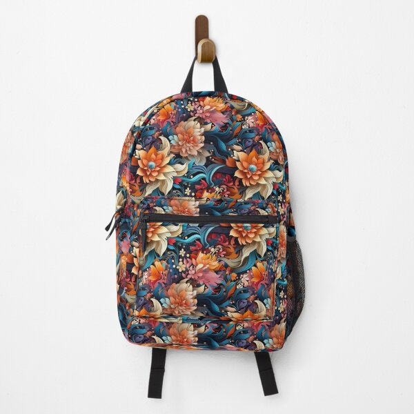 Item preview, Colorful flower patterns designed and sold by Digital Dreamtales.