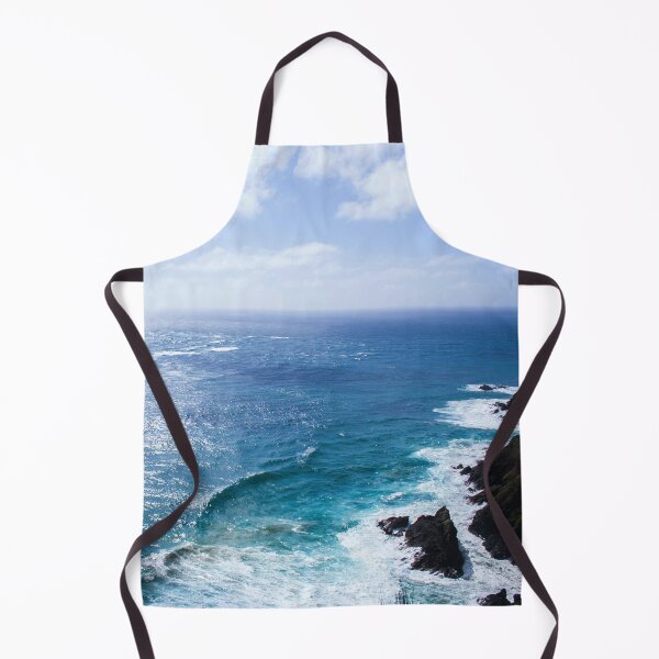 Item preview, Majestic cloudy coastline photo in Cape Reinga, New Zeland with a cliffside summer seascape designed and sold by thespecialtyhub.