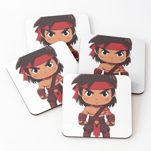 Item preview, Mortal Kombat - Liu Kang - Chibi designed and sold by Splatter-arts.