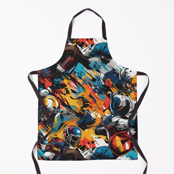 Item preview, An unforgettable football season kickoff: explosive offense, relentless defense, and electrifying atmosphere. It sets the tone for Autumn Speed Fashion and Football Print Pattern. designed and sold by ignasirus.