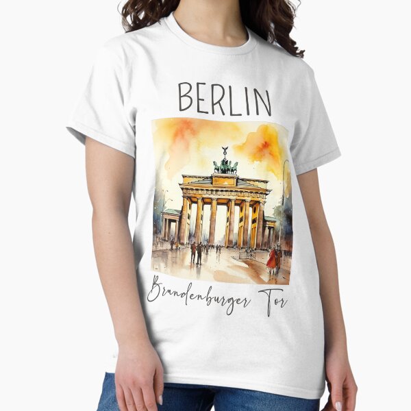 Artikel-Vorschau von Ein Aquarellentwurf des Brandenburger Tors - Berlin - Deutschland, designt und verkauft von Sketch-Shack.