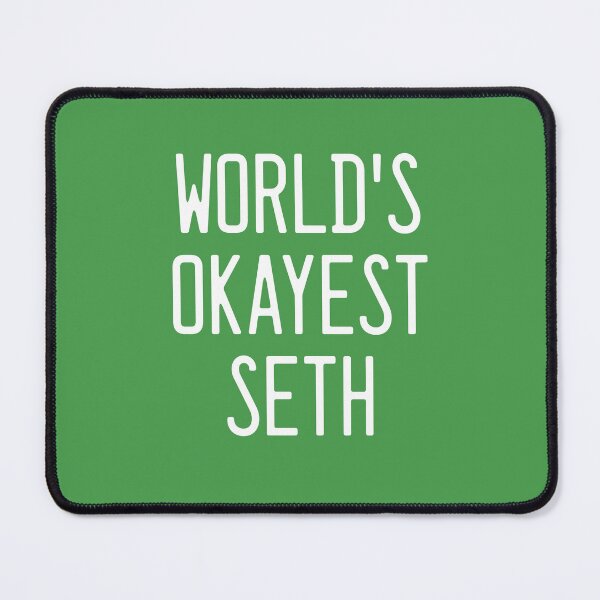 Item preview, World's Okayest Seth designed and sold by TimespunThreads.