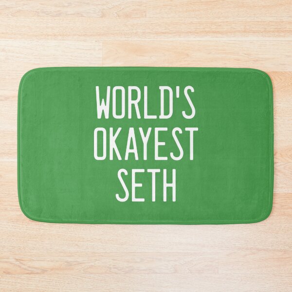 Item preview, World's Okayest Seth designed and sold by TimespunThreads.