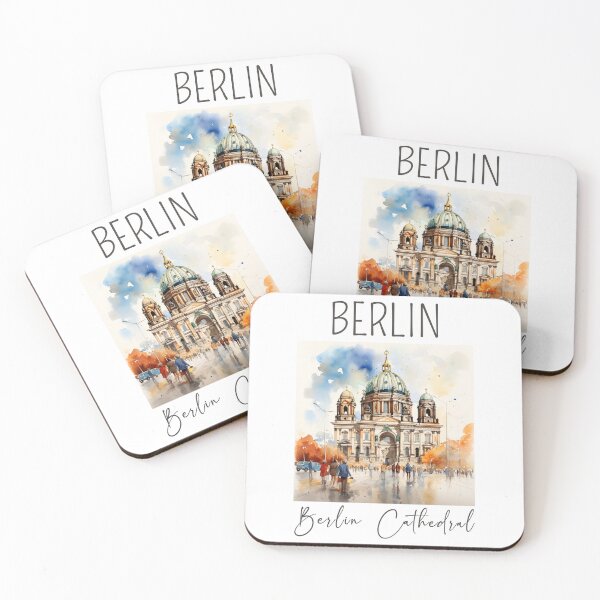 Item preview, A Watercolor Design of the Berlin Cathedral - Berlin - Germany designed and sold by Sketch-Shack.