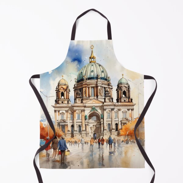 Item preview, A Watercolor Design of the Berlin Cathedral - Berlin - Germany designed and sold by Sketch-Shack.