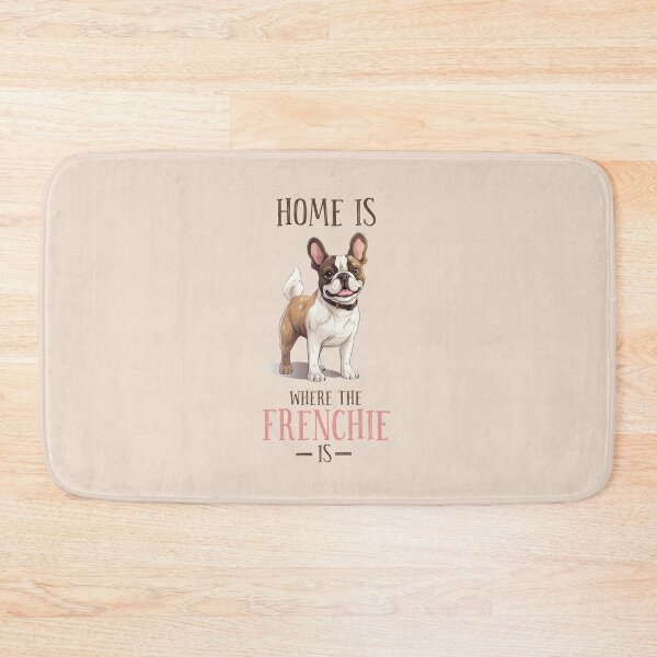 Item preview, Home is where the Frenchie is. Cute Frenchie Dog Design. designed and sold by KortsaCrea.