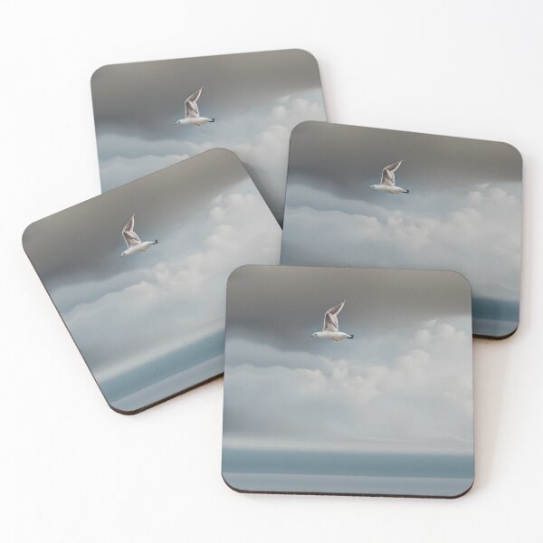 Item preview, Larus Large Seagull - White Headed Gull - Glaucous Gull - Ocean Hue 1 of 4 designed and sold by Beachy.