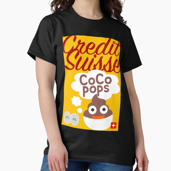 Vista previa del artículo con la obra «Credit Suisse Coco Pops», diseñado y vendido por SheridanRuther.