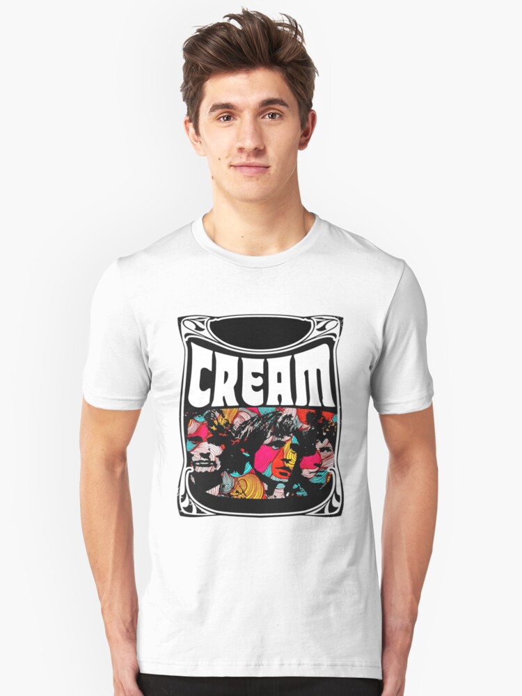 cream band t shirt