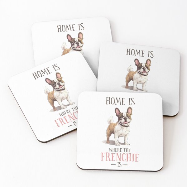Item preview, Home is where the Frenchie is. Cute Frenchie Dog Design. designed and sold by KortsaCrea.