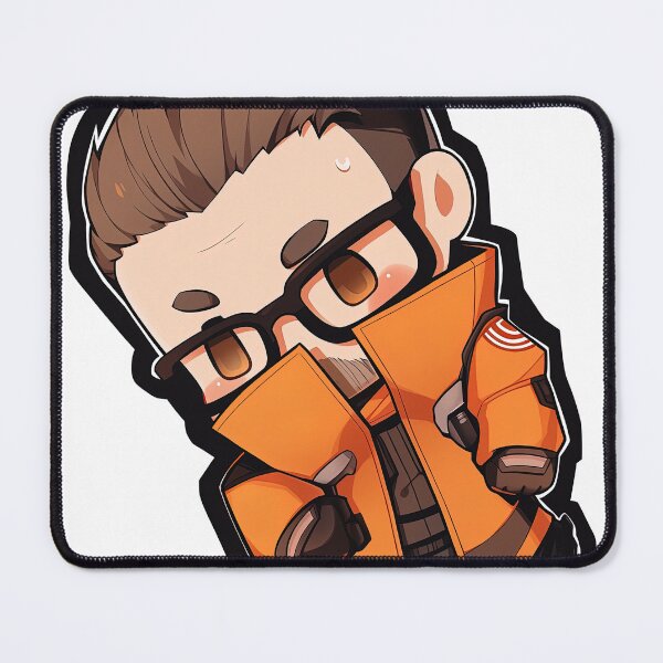 Item preview, Gordon Freeman - Half Life - Chibi - Stealth designed and sold by Splatter-arts.