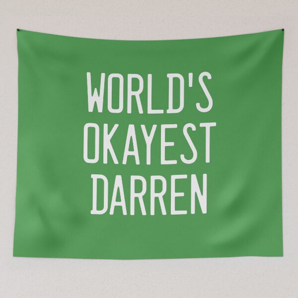Item preview, World's Okayest Darren designed and sold by TimespunThreads.