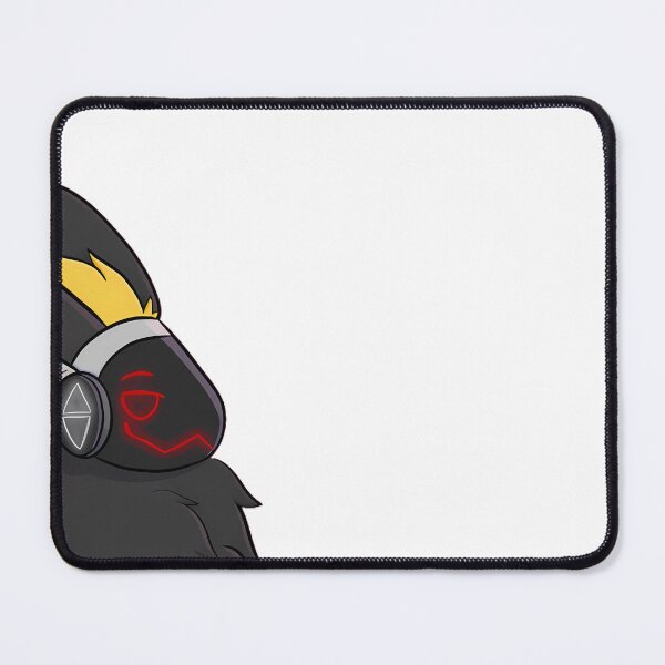 Item preview, Protogen Smirking with Black and Gray Accents with Blonde Hair designed and sold by SuperHaven.
