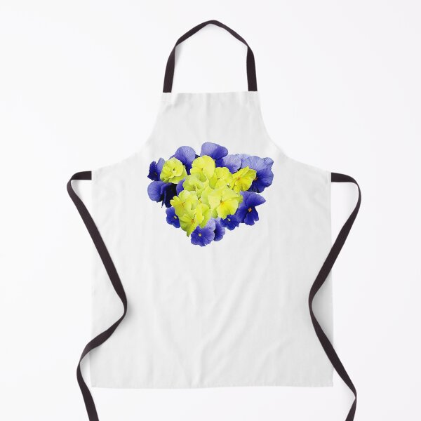Item preview, Yellow and Purple Pansy Heart designed and sold by Susan Savad.