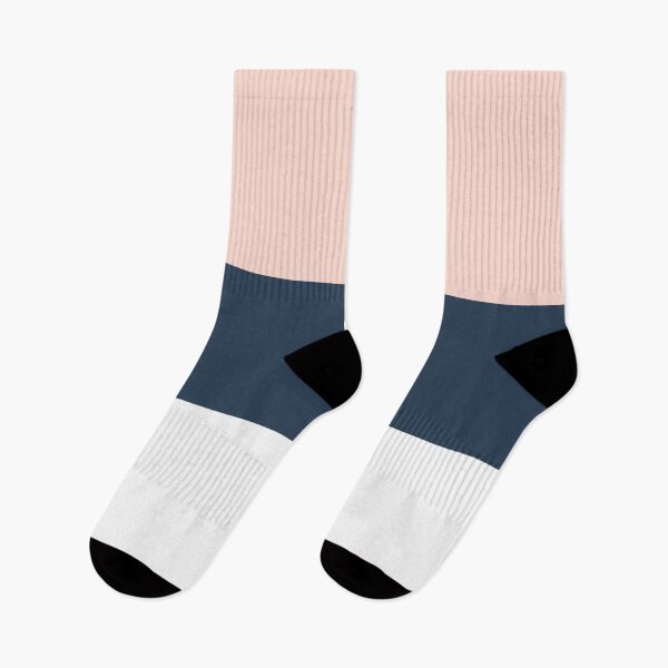Item preview, Elegant blush pink & navy blue abstract design  designed and sold by NaughtyCat.
