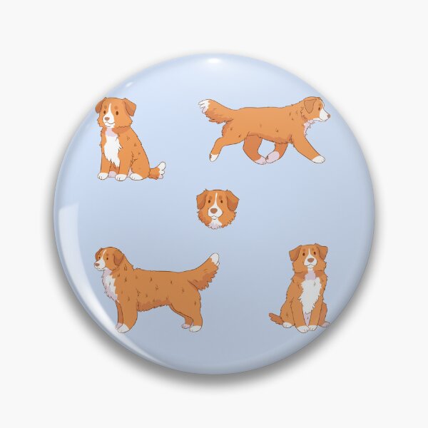 Item preview, Cute Nova scotia duck tolling retriever dog pack designed and sold by Yaragold.