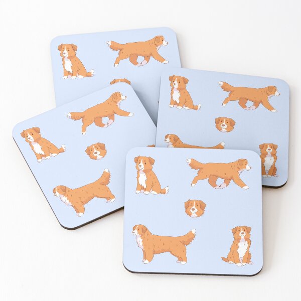 Item preview, Cute Nova scotia duck tolling retriever dog pack designed and sold by Yaragold.