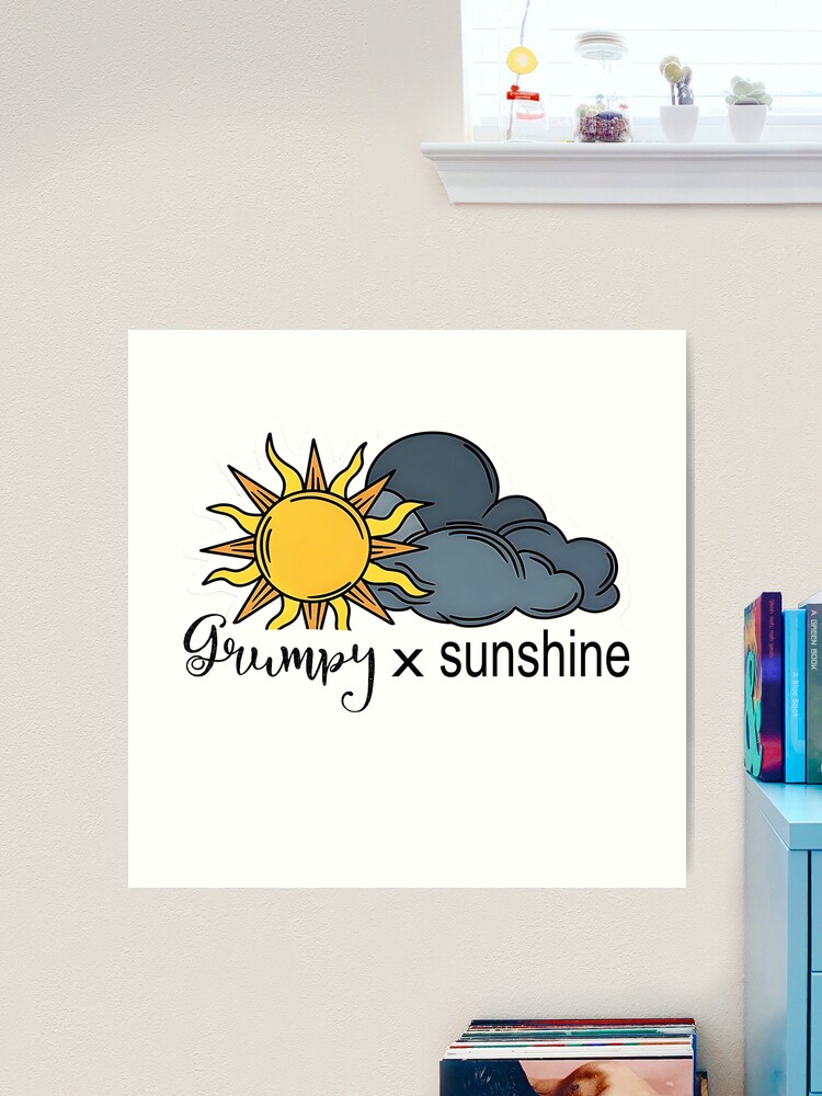 Grumpy Sunshine Tarot Card Vinyl Sticker – Created By Kelci