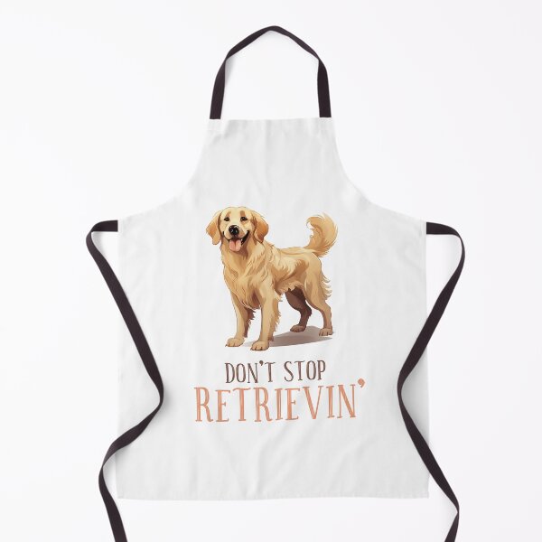 Item preview, Don't Stop Retrievin! Cute and Funny Dog Retriever Design. designed and sold by KortsaCrea.