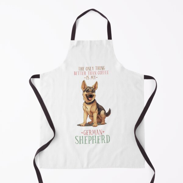 Item preview, The only thing better than my coffee is my German Shepherd. Cute and funny Dog Design. designed and sold by KortsaCrea.