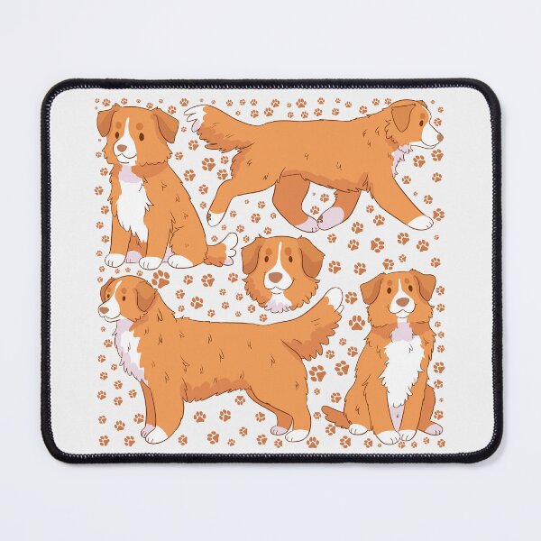 Item preview, Cute Nova scotia duck tolling retriever dog pattern  designed and sold by Yaragold.
