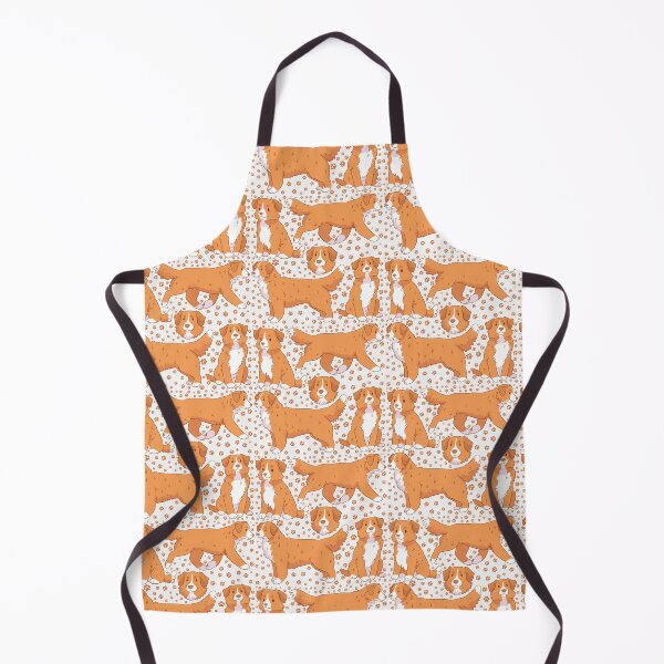 Item preview, Cute Nova scotia duck tolling retriever dog pattern designed and sold by Yaragold.