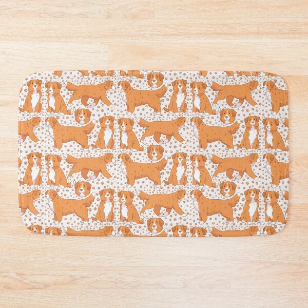 Item preview, Cute Nova scotia duck tolling retriever dog pattern  designed and sold by Yaragold.