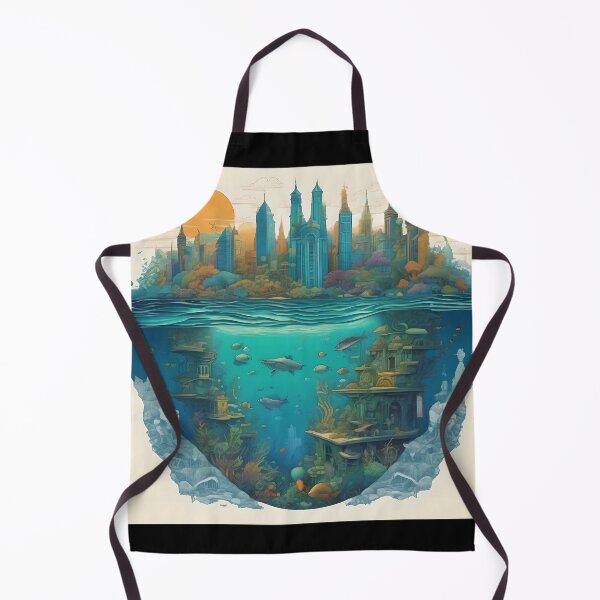 Item preview, Surreal Underwater City designed and sold by AbsoluteA.