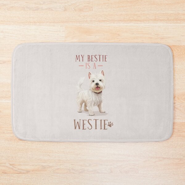 Item preview, My Bestie is a Westie. Cute Dog Westie Design. designed and sold by KortsaCrea.